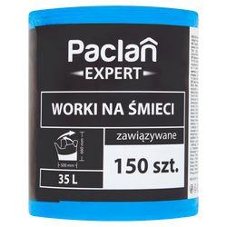 Paclan Expert Worki Na Śmieci Wiązane 35L 150 Szt.