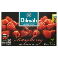 Dilmah Herbata Raspberry Flavoured Black Tea 20X2 G