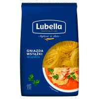 Lubella Makaron Gniazda Wstążki 400 G