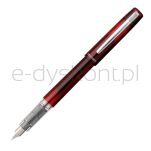 Platinum Pióro wieczne Prefounte Crimson Red, M, W Plastikowym Opakowaniu, Na Blistrze, Bordowe - 3