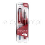 Platinum Pióro wieczne Prefounte Crimson Red, M, W Plastikowym Opakowaniu, Na Blistrze, Bordowe - 5