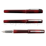 Platinum Pióro wieczne Prefounte Crimson Red, M, W Plastikowym Opakowaniu, Na Blistrze, Bordowe - 6