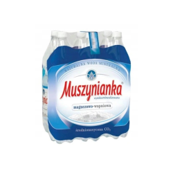 Muszynianka Woda gazowana, średnionasycona CO2 1,5l SK