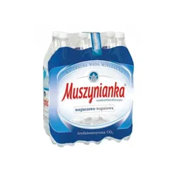 Muszynianka Woda gazowana, średnionasycona CO2 1,5l SK
