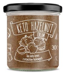 Diet Food Keto Krem Z Orzechów Laskowych Z Olejem Mtc Bio 300 G