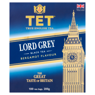 Tet Herbata Czarna Lord Grey Liściasta 100X2G