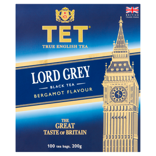 Tet Lord Grey Black Tea 100 Torebek X 2G