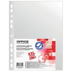 Office Products Koszulki na dokumenty PP, A4, groszkowe, 40mikr., 200szt.