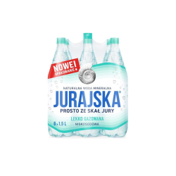 Jurajska Woda mineralna lekko gazowana 1,5 l SK