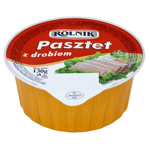 Rolnik Pasztet Z Drobiem 130G 