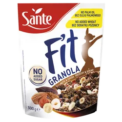 Sante Fit Granola Orzechy Kakao Bez Dodatku Cukru 300G