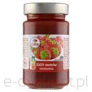 Carrefour Dżem Extra Produkt owocowy truskawka 230 g