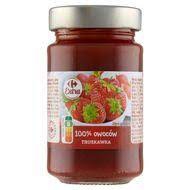 Carrefour Dżem Extra Produkt owocowy truskawka 230 g(p)