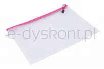 Torebka DONAU Zipper Bag, A4, 343x246 mm, EVA, z suwakiem, mix kolorów - 5