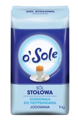Cenos Sól Stołowa Jodowana 1 Kg