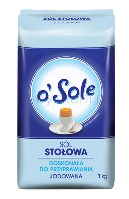 Sól Cenos Stołowa Jodowana 1 Kg