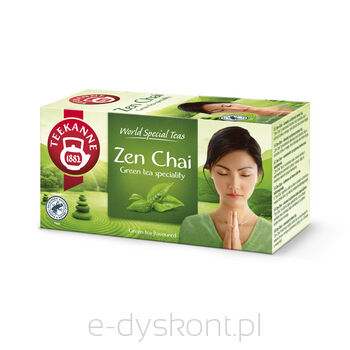 Teekanne Herbata Zielona Zen Chai 20 Torebek X 1,75G Rfa