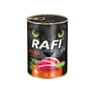 Rafi Cat Z Kaczką Karma Dla Kota 400G