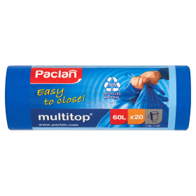 Paclan Mulitop Worki Na Śmieci 60L 24 Szt.