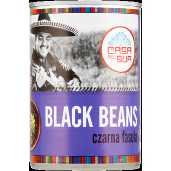 Casa Del Sur Czarna fasola 400g