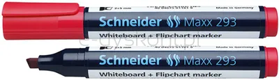 Schneider Marker Do Tablic Maxx 293, Ścięty, 2-5Mm, Czerwony 