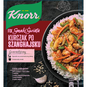 Knorr Fix Smaki Świata Kurczak Po Szanghajsku 41 G