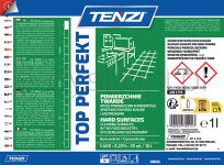 Tenzi Środek odtłuszczająco-myjący do powierzchni twardych Top Perfekt, atest PZH, 1l - 2