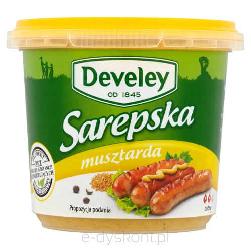 Develey Musztarda Sarepska 210G