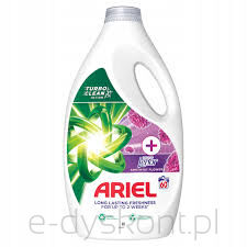 Ariel Płyn do prania + Touch Of Lenor Amethyst Flower 60 prań 3l