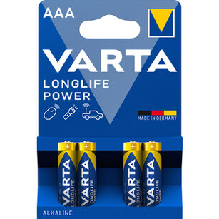 Varta Baterie Longlife Power Lr03 Aaa 4 Szt.