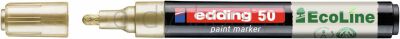 Edding Marker Olejowy Na Bazie Wody E-50 Ecoline, 2-3Mm, Złoty