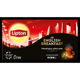 Lipton English Breakfast 100 g (50 torebek)