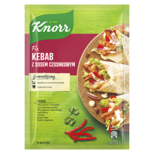 KNORR Fix kebab z sosem czosnkowym 40 g