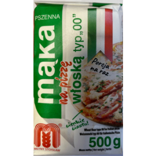Młyny Stoisław Mąka pszenna na pizzę włoską typ "00" 0,5 kg