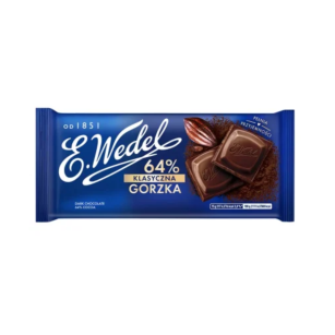 E.Wedel Czekolada Gorzka Klasyczna 64% kakao 90g