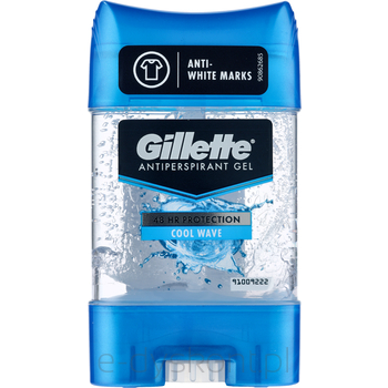 Gillette Cool Wave Antyperspirant W Żelu Dla Mężczyzn 70 Ml