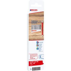 Wymienne wkłady e-8891 EDDING, do ołówka e-8890, HB, 6 szt., blister