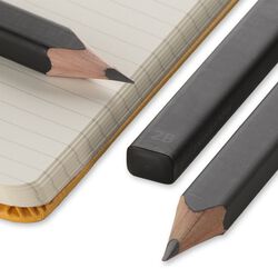 Zestaw MOLESKINE 3 ołówków z drzewa cedrowego 2 x 2B + 1 x HB
