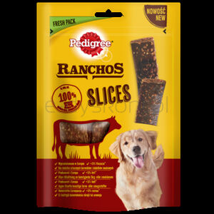 Pedigree Ranchos Plasterki Z Wołowiną 8 X 60G