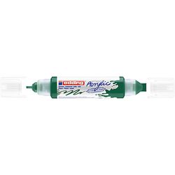 Marker akrylowy 3D e-5400 EDDING, podwójny, 2-3 mm, 5-10 mm, zielony mech