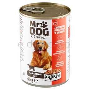 Karma Pies Mr Dog Wołowina Warzywa 415 G Mw Dobry Wybór Pusz